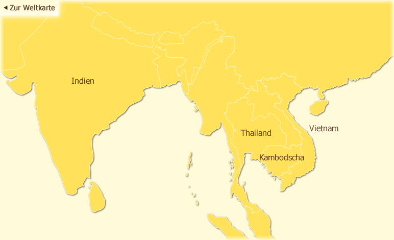 Asienkarte