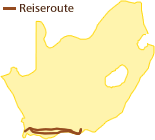Südafrika Karte