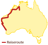 Australien Karte