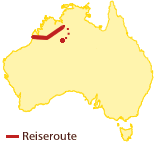 Australien Karte