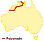 Australien Karte