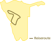 Namibia Karte