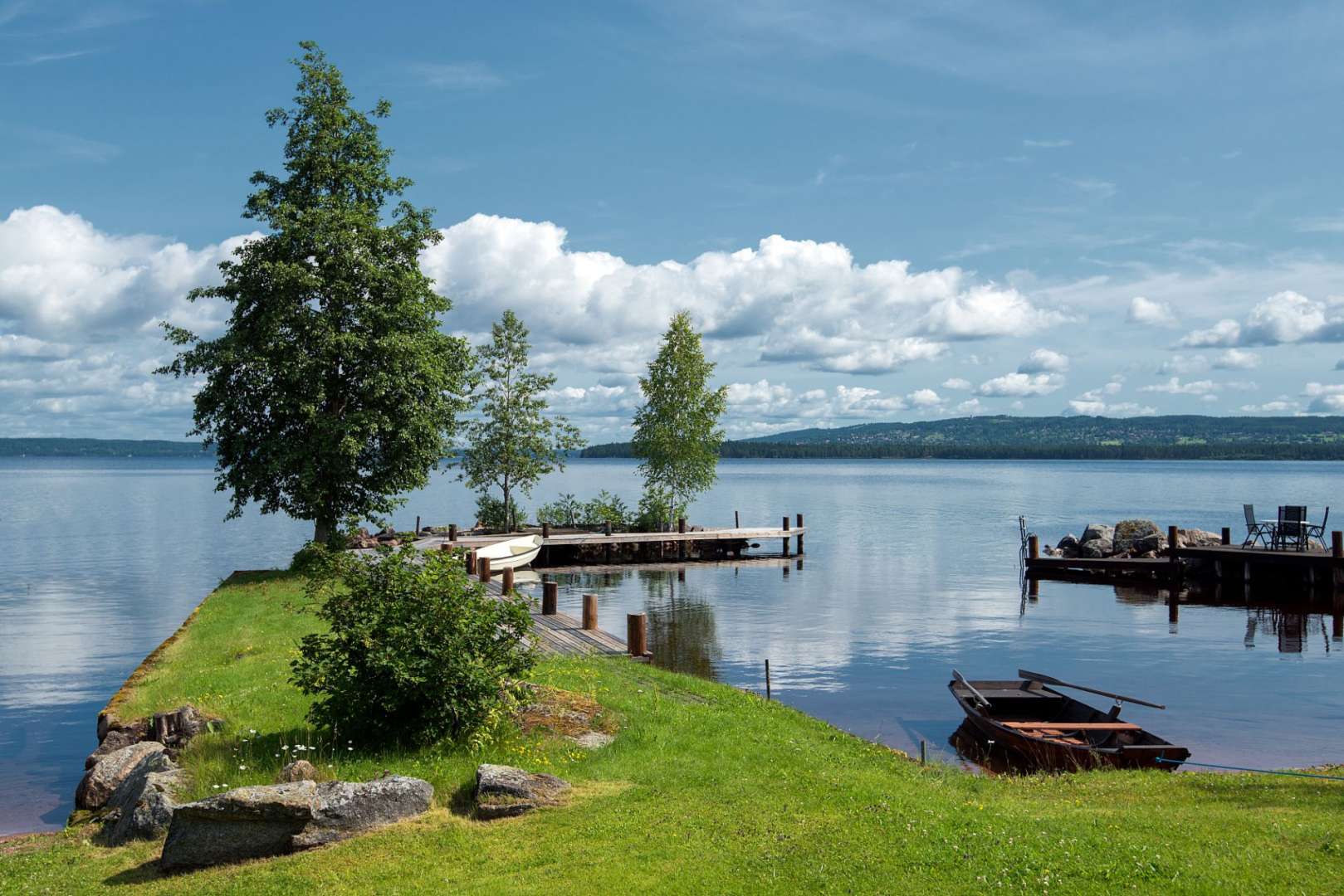 Wandern, Angeln, Bootfahren: Siljansee