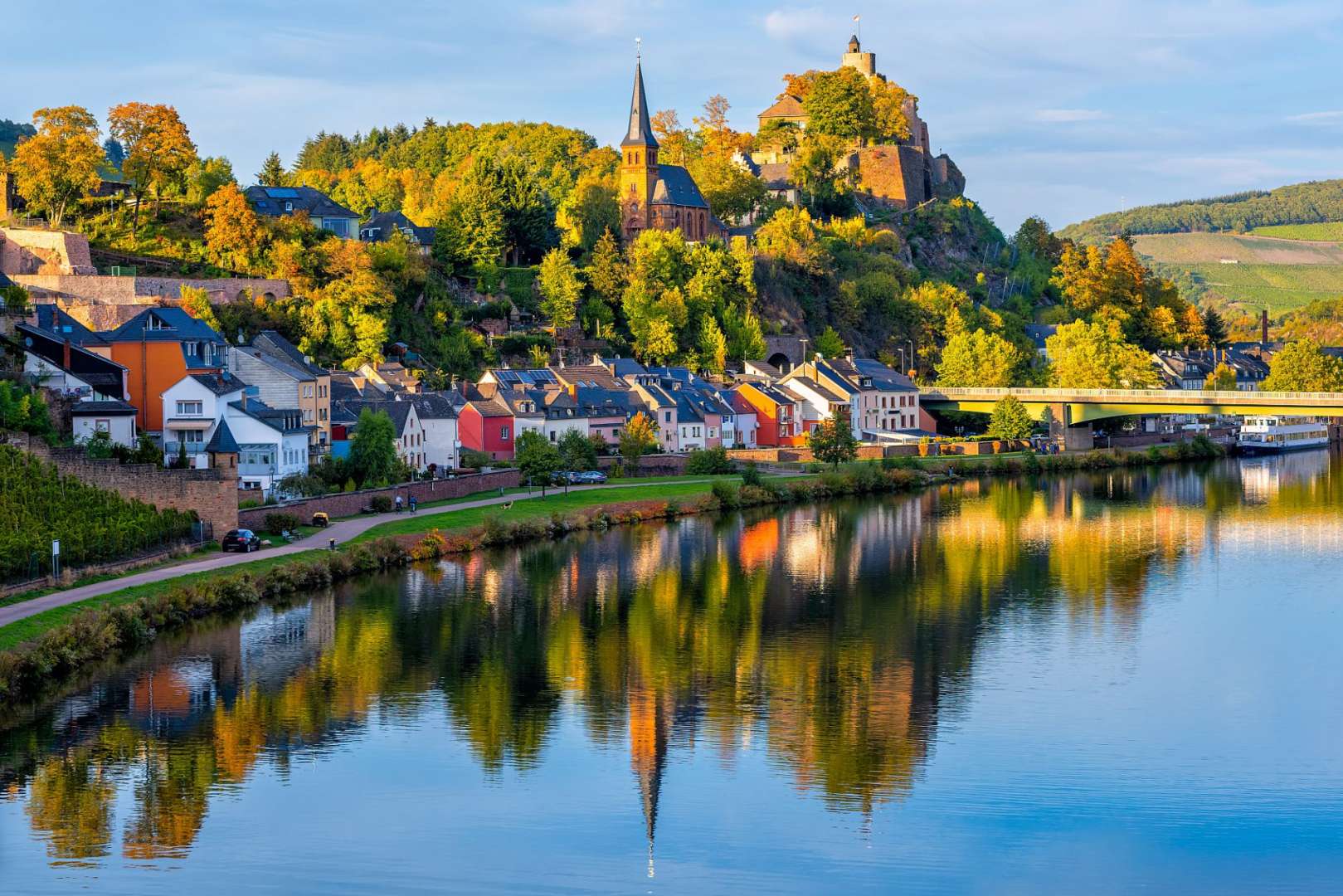 Mittelalterlicher Dorfkern: Saarburg an der Saar