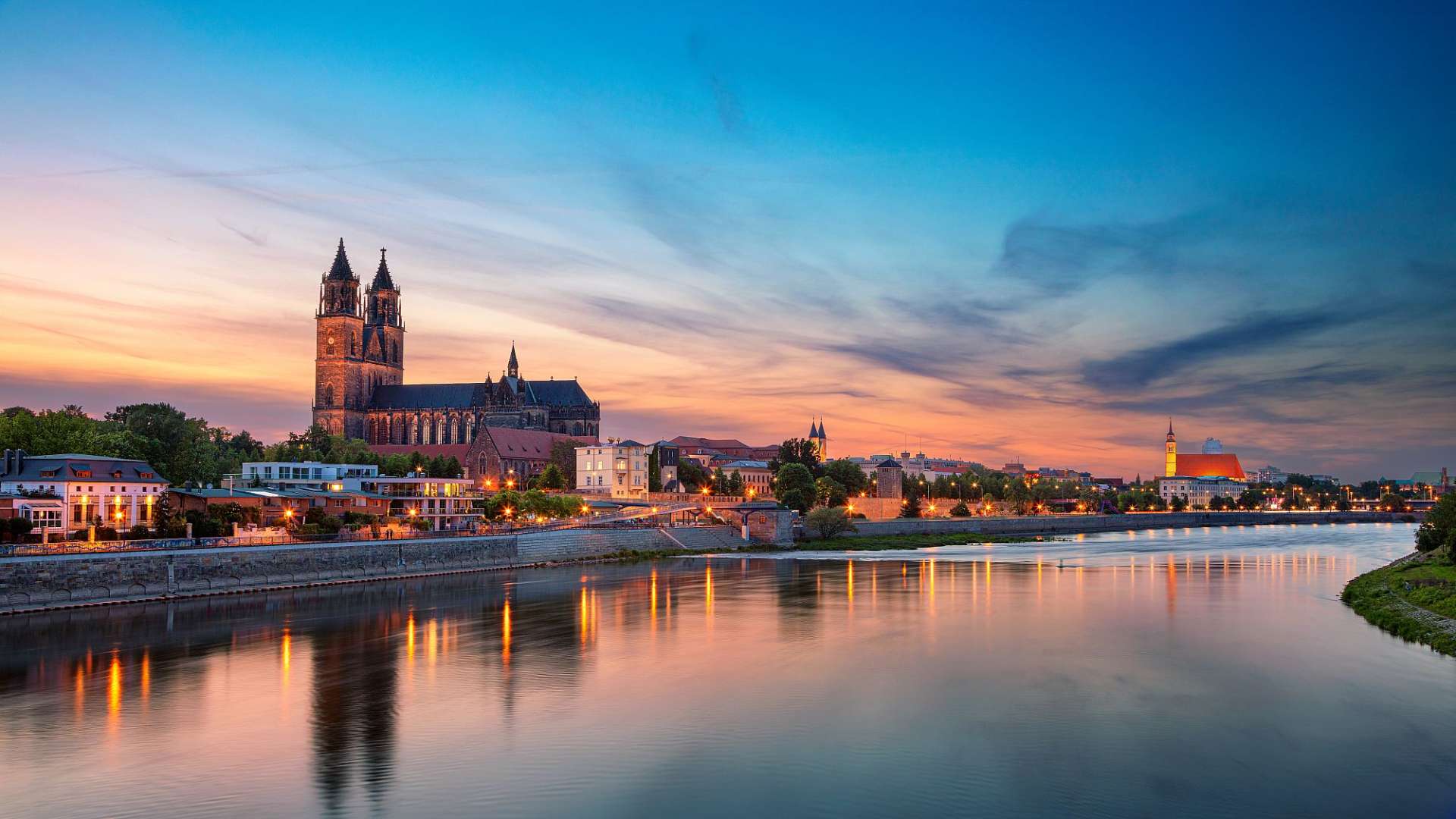 An der Elbe: Kaiserstadt Magdeburg