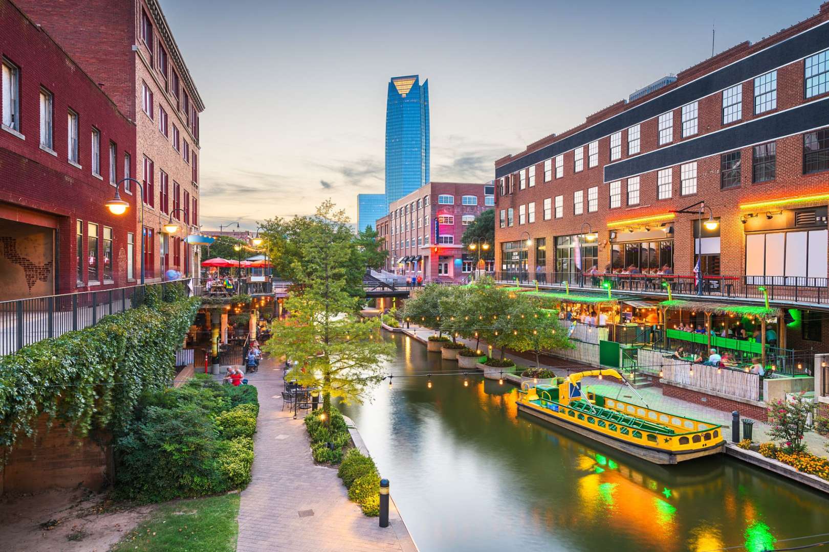 Zentrum des Nachtlebens: Bricktown