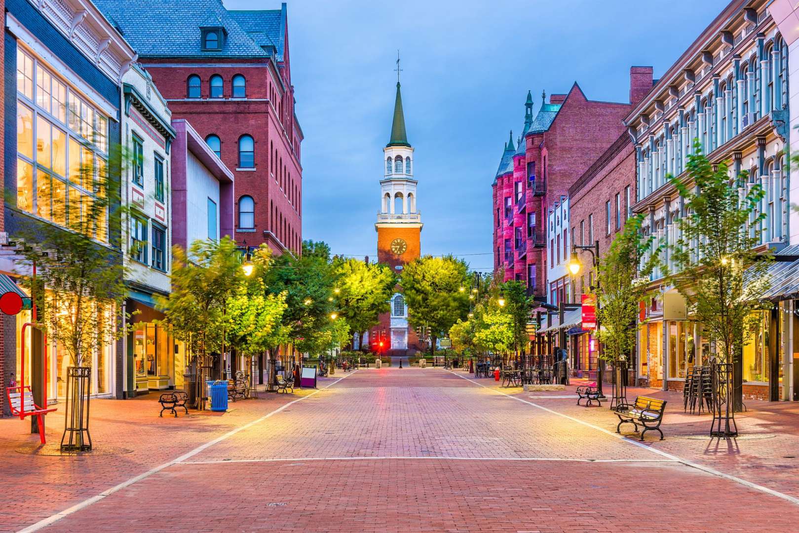 Freundliche liberale Atmosphäre: Burlington/Vermont