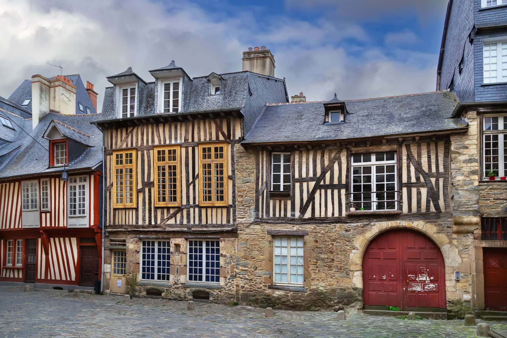 Mittelalterliche Altstadt: Rennes