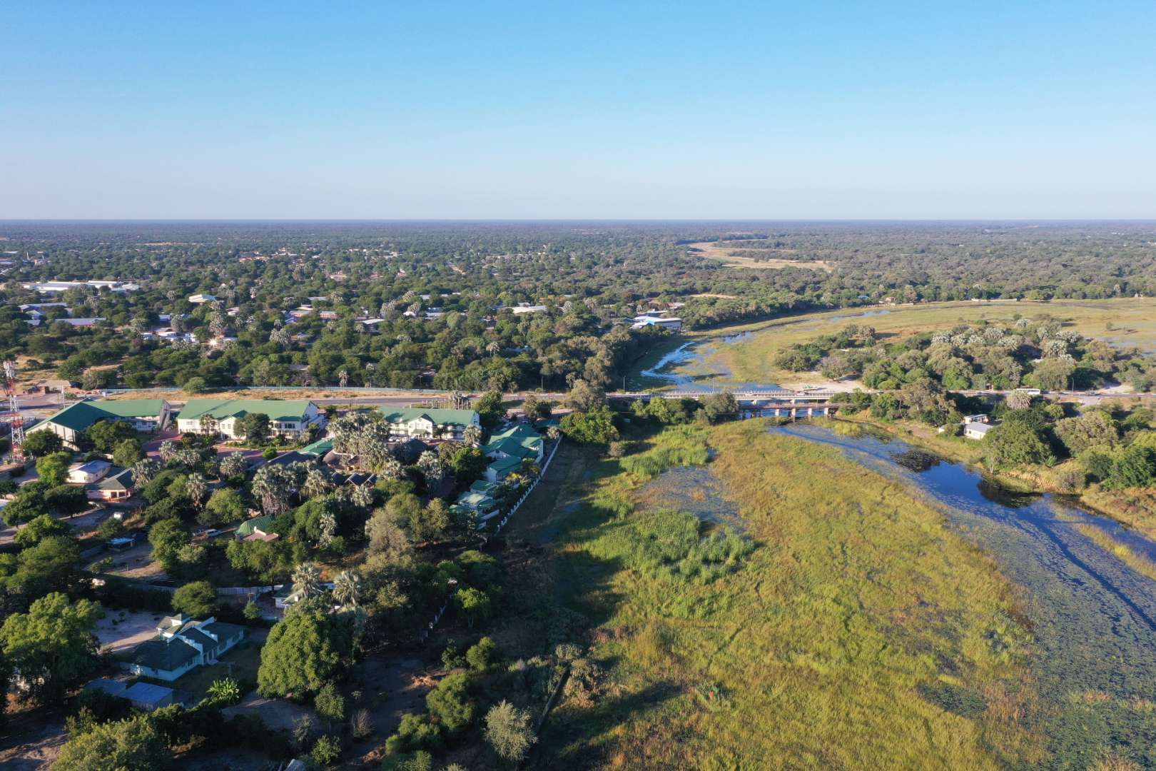 Tor zum Okavango-Delta: Maun