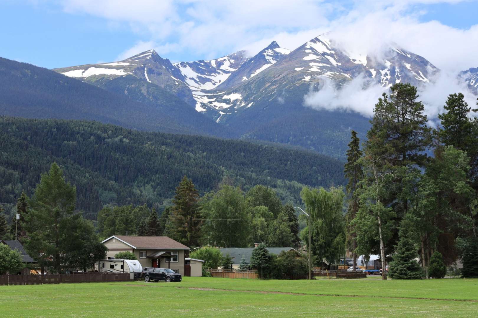Bergpanorama bei Smithers