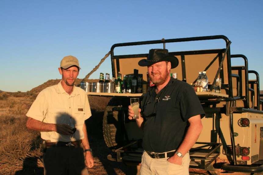 Wildnisbar im Bushmans Kloof