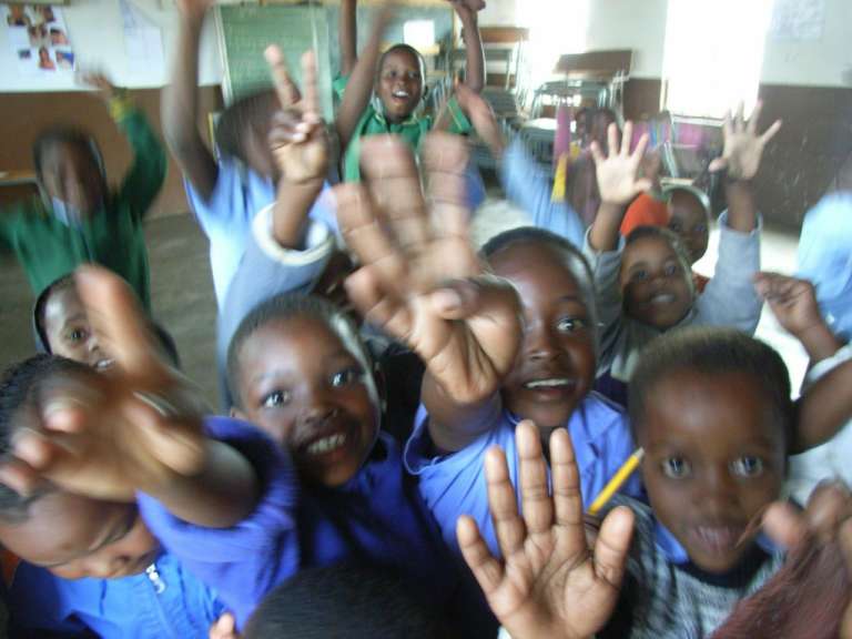 Besuch einer Primary School in KwaZulu-Natal