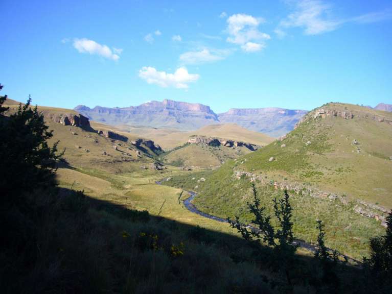 Drakensberge bei Giants Castle Camp