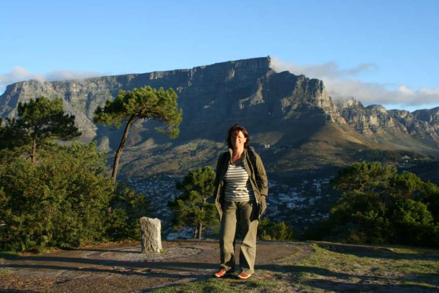 Tafelberg vom Signal Hill betrachtet