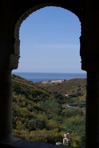 Blick von Hotel zum Meer (Velez-Malaga)