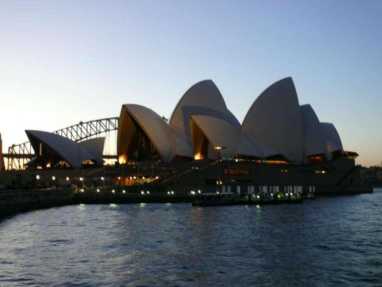 Sydney Opera by night