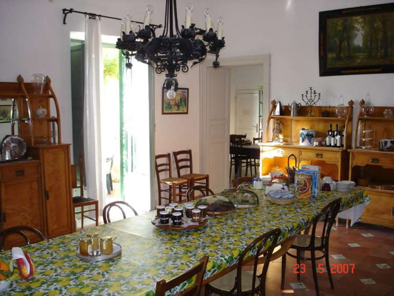 Frühstücksraum in der Fattoria Mose