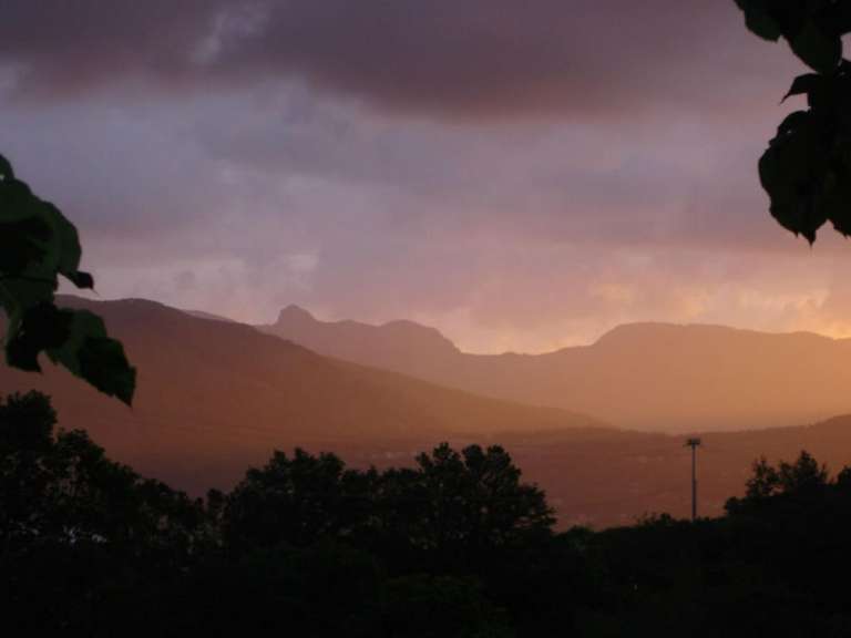 Abendstimmung in den Nebrodi-Bergen