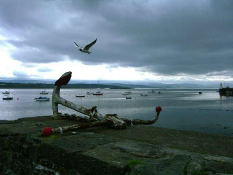 Tarbert: der Hafen am Loch Fyne