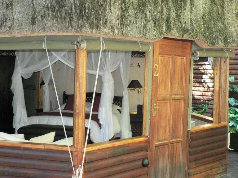 Lodge im Bergregenwald