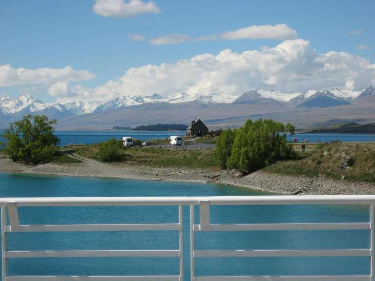  türkisblauer Lake Tekapo
