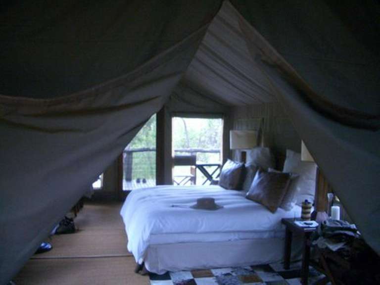 Zeltunterkunft Nxabega Lodge