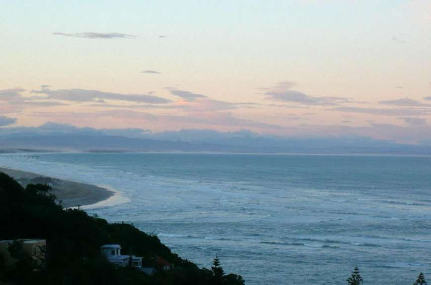 Abendstimmung vom B&B in Christchurch