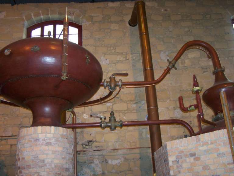 Brandy-Destillation