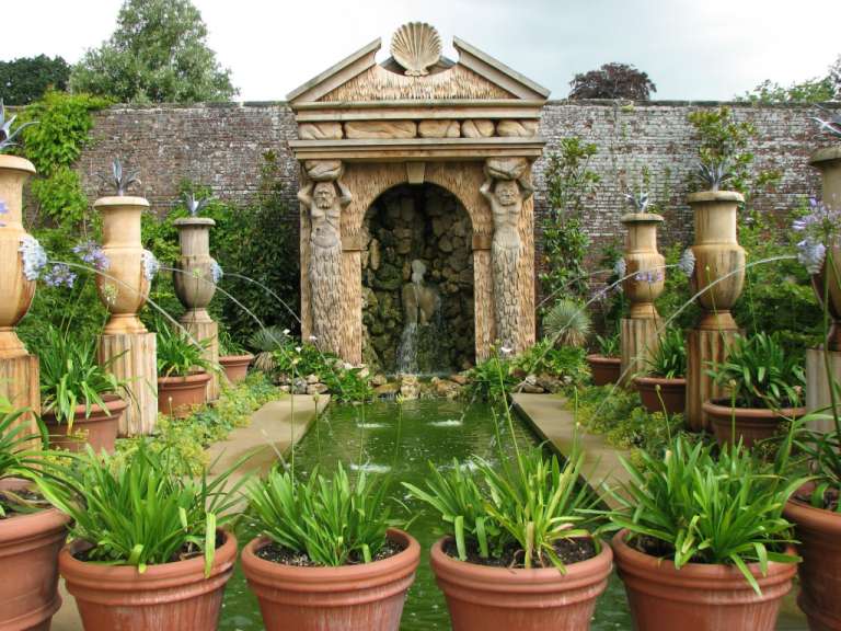 Garten von Arundel Castle