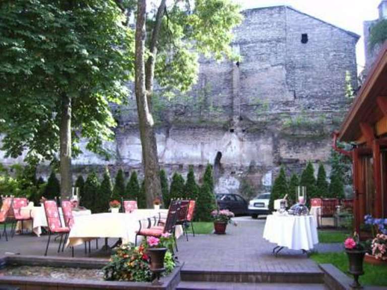 Frühstücksterasse Vilnius