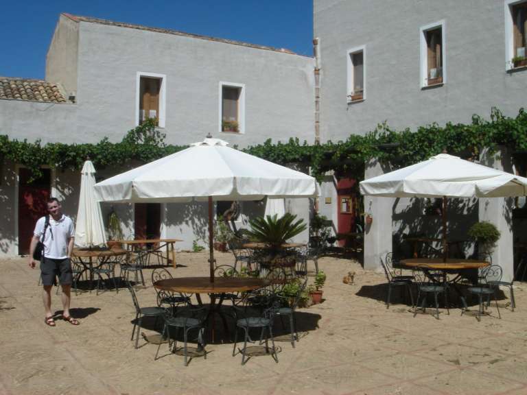 Innenhof Agriturismus Fontanasalsa