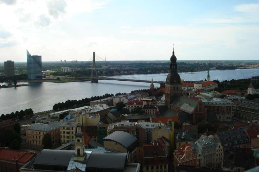 Riga- Blick von der Johanneskirche