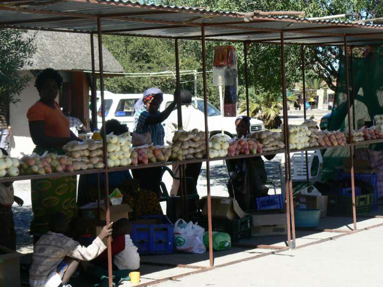 Markt in Otjiwarongo