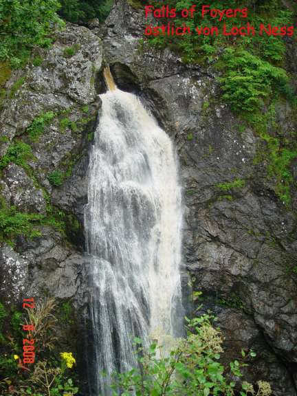 Falls of Foyers, östlich von Loch Ness