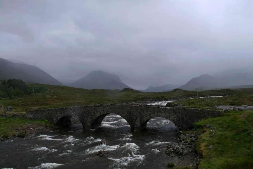 Auf dem Weg zur Talisker Destillery