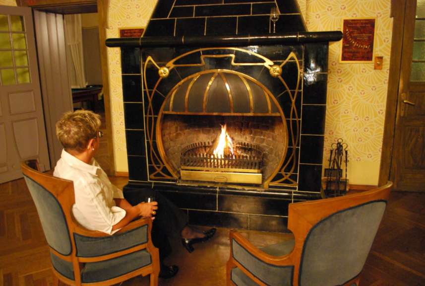 Abends gemütlich am Kamin 