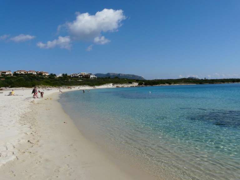 Strand spiaggia bianca bei Golfo Aranci