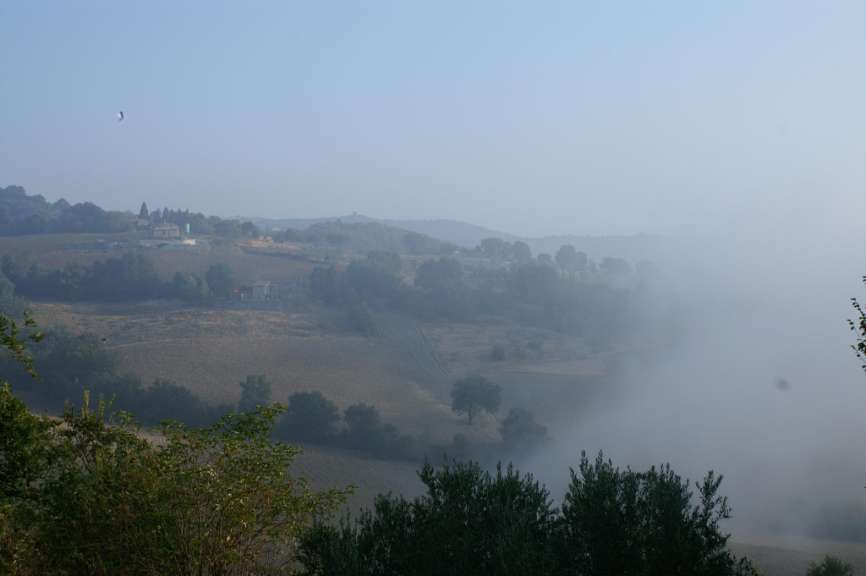 Morgenstimmung bei Todi