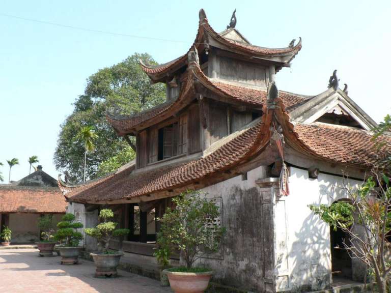 Alte Pagoda bei Hanoi