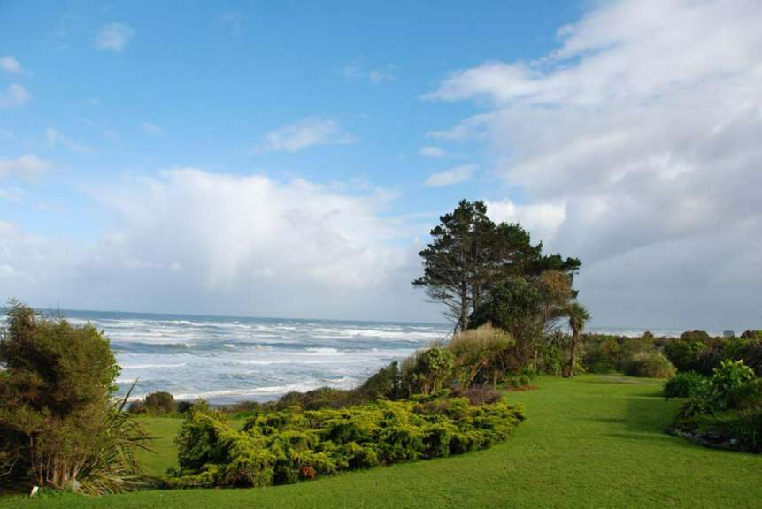 Blick aufs Meer bei Greymouth (West Coast) 