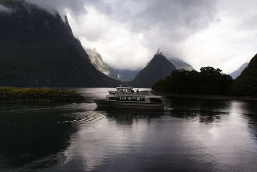 Morgenstimmung am Milford Sound