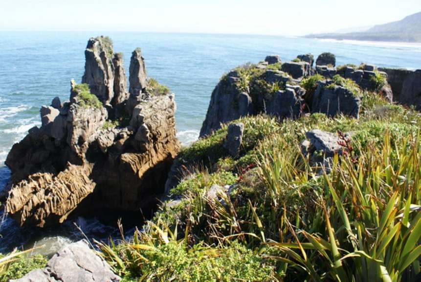 Pancake Rocks Westküste