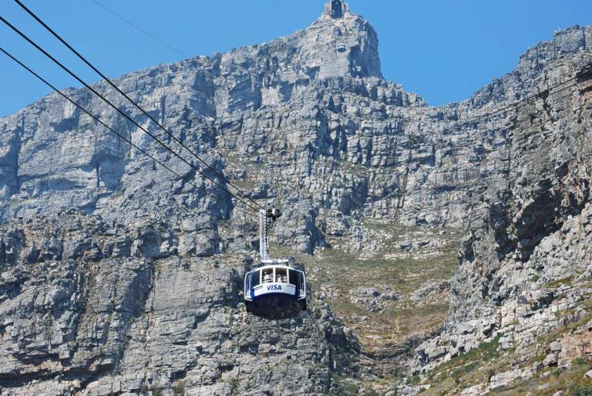Gondel zum Tafelberg