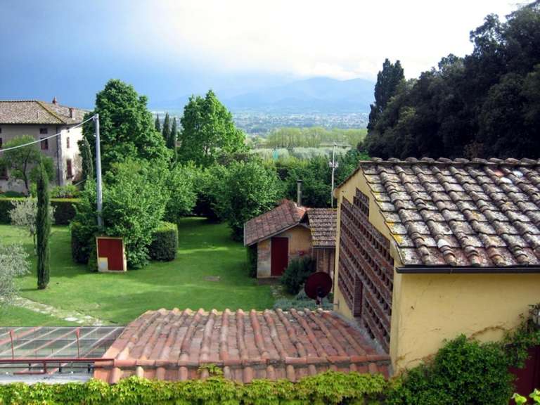Fattoria bei Lucca: Blick aus dem Zimmer