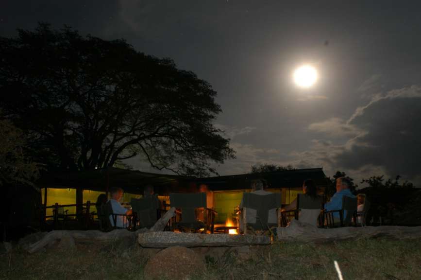 Lagerfeuer Kusini Camp