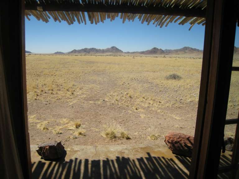 Gästehaus am Rande der Dünen, Ausblick