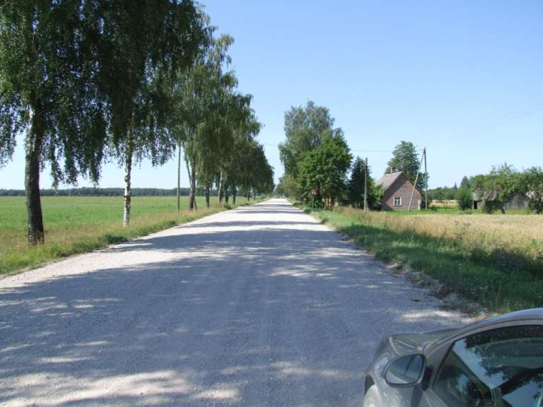 Weisse Strasse bei Dikli