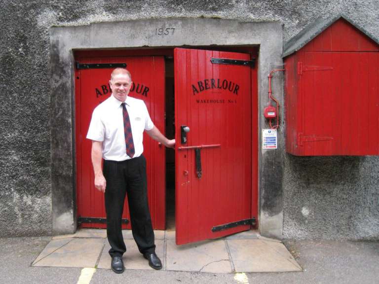 Whisky-Destillerie in Aberlour