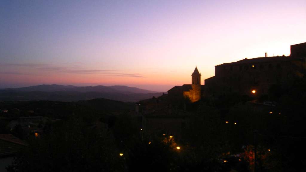 Die Aussicht aus unserem Zimmer in Tatti