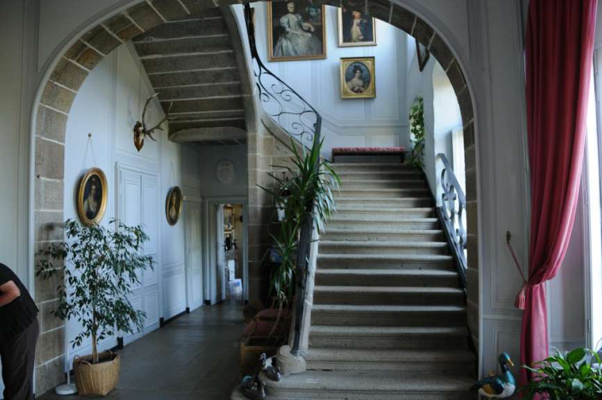 Château de Bouceel - Treppenaufgang 
